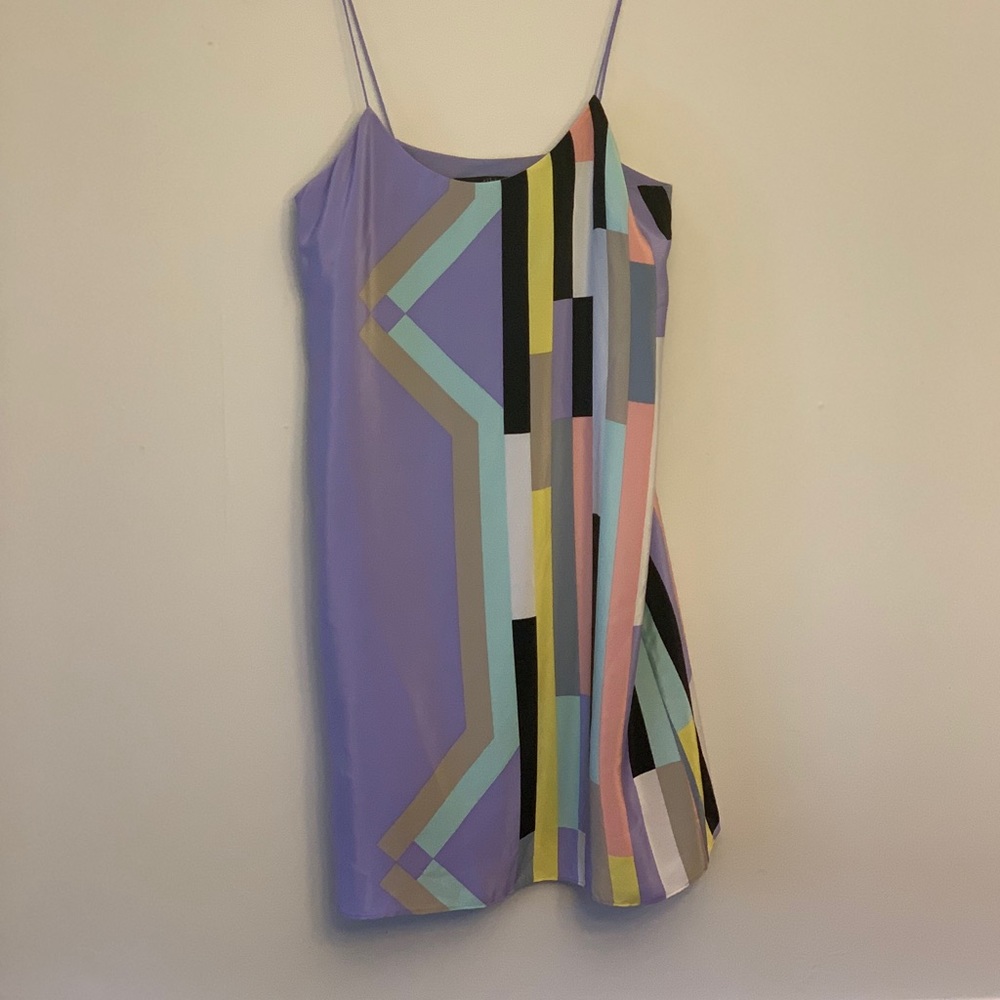 Tibi 100% Silk Dress